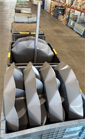 Rotabin 6 Level 42" Revolving Parts Bin